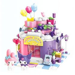 KEEPPLEY K20818 20818 non  NGƯỜI BẠN ĐỒNG HÀNH NGỌT NGÀO GIAI ĐIỆU & KUROMI CỦA TÔI bộ đồ chơi xếp lắp ráp ghép mô hình Creator Sáng Tạo