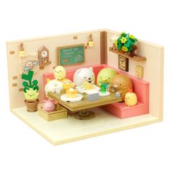 Enlighten 77015 Qman 77015 non  CẢNH TRÀ CHIỀU VUI VẺ bộ đồ chơi xếp lắp ráp ghép mô hình