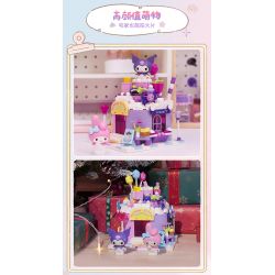 KEEPPLEY K20818 20818 non  NGƯỜI BẠN ĐỒNG HÀNH NGỌT NGÀO GIAI ĐIỆU & KUROMI CỦA TÔI bộ đồ chơi xếp lắp ráp ghép mô hình Creator Sáng Tạo