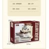 Decool 16809 Jisi 16809 non  MÁY PHA CÀ PHÊ CỔ ĐIỂN bộ đồ chơi xếp lắp ráp ghép mô hình Classic COFFEE MACHINE 678 khối