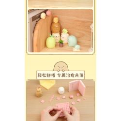 Enlighten 77011 Qman 77011 non  SINH VẬT GÓC 5 PHONG CÁCH bộ đồ chơi xếp lắp ráp ghép mô hình Creator Sáng Tạo