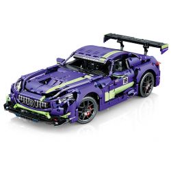 SEMBO 701028 non  SẠC TÍM 1:10 tỷ lệ 1:10 bộ đồ chơi xếp lắp ráp ghép mô hình  Kỹ Thuật Công Nghệ Cao Mô Hình Phương Tiện 1937 khối