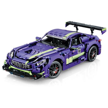 SEMBO 701028 non  SẠC TÍM 1:10 tỷ lệ 1:10 bộ đồ chơi xếp lắp ráp ghép mô hình  Kỹ Thuật Công Nghệ Cao Mô Hình Phương Tiện 1937 khối