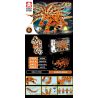 LEYI 81020 non  LINH THÚ CỬU VĨ HỒ TIÊN bộ đồ chơi xếp lắp ráp ghép mô hình Naruto Ninja 768 khối