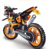 SX 88032 non  MÔ TÔ ĐUA KTM 450 tỷ lệ 1:8 bộ đồ chơi xếp lắp ráp ghép mô hình  KTM 450 RALLY Kỹ Thuật Công Nghệ Cao Mô Hình Phương Tiện 565 khối