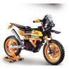 SX 88032 non  MÔ TÔ ĐUA KTM 450 tỷ lệ 1:8 bộ đồ chơi xếp lắp ráp ghép mô hình  KTM 450 RALLY Kỹ Thuật Công Nghệ Cao Mô Hình Phương Tiện 565 khối