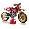 SX 88031 non  XE MÔ TÔ HONDA CRF450 tỷ lệ 1:8 bộ đồ chơi xếp lắp ráp ghép mô hình  Kỹ Thuật Công Nghệ Cao Mô Hình Phương Tiện 556 khối