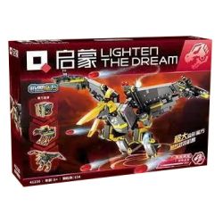 Enlighten 41230 Qman 41230 non  THẰN LẰN BAY GALE bộ đồ chơi xếp lắp ráp ghép mô hình