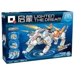 Enlighten 41227 Qman 41227 non  BẠCH HỔ LỬA ĐỎ bộ đồ chơi xếp lắp ráp ghép mô hình