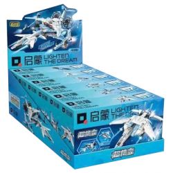 Enlighten 41106 Qman 41106 non  MÁY BAY CHIẾN ĐẤU THIÊN HÀ bộ đồ chơi xếp lắp ráp ghép mô hình Transformers Robot Đại Chiến Người Máy Biến Hình