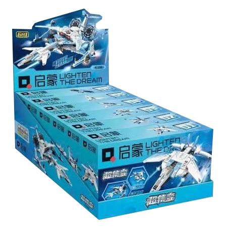 Enlighten 41106 Qman 41106 non  MÁY BAY CHIẾN ĐẤU THIÊN HÀ bộ đồ chơi xếp lắp ráp ghép mô hình Transformers Robot Đại Chiến Người Máy Biến Hình