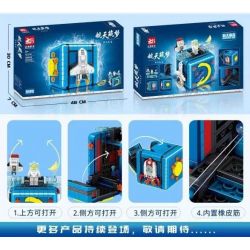 FAIR 6767 non  GIẤC MƠ HÀNG KHÔNG VŨ TRỤ bộ đồ chơi xếp lắp ráp ghép mô hình DREAM OF AEROSPACE 469 khối