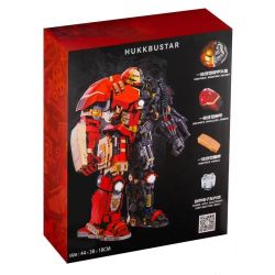 K BOX 10513 non  MECH BÁN PHỐI CẢNH ANTI-HULK MK44 bộ đồ chơi xếp lắp ráp ghép mô hình Marvel Super Heroes HUKKRUSTAR Siêu Anh Hùng Marvel 4183 khối