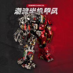 K BOX 10513 non  MECH BÁN PHỐI CẢNH ANTI-HULK MK44 bộ đồ chơi xếp lắp ráp ghép mô hình Marvel Super Heroes HUKKRUSTAR Siêu Anh Hùng Marvel 4183 khối