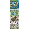 ZHEGAO QL2519 2519 non  NHÀ CỐI XAY GIÓ NƯỚC bộ đồ chơi xếp lắp ráp ghép mô hình Minecraft CUBE WORLD Game Xây Dựng 356 khối