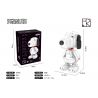 HSANHE CACO S003 non  RÌNH MÒ bộ đồ chơi xếp lắp ráp ghép mô hình Snoopy PEANUTS SNOOPY Chú Chó Trắng 985 khối