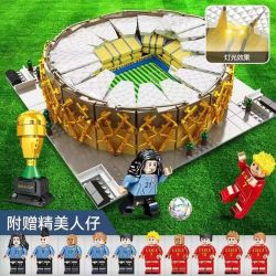 FAIR 6773 non  SÂN VẬN ĐỘNG RUSSELL bộ đồ chơi xếp lắp ráp ghép mô hình Sports LUSAIL SCADIUM Thể Thao 2013 khối