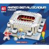 FAIR 6772 non  SÂN VẬN ĐỘNG ALI bộ đồ chơi xếp lắp ráp ghép mô hình Sports AHMED BEN ALI SCADIUM Thể Thao 1789 khối