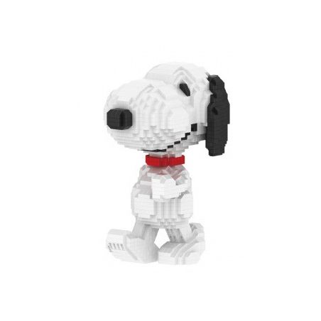 HSANHE CACO S053 non  RÌNH MÒ ĐI BỘ bộ đồ chơi xếp lắp ráp ghép mô hình Movie & Game PEANUTS SNOOPY Phim Và Trò Chơi 1520 khối