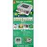 FAIR 6770 non  RAS VỀ SÂN VẬN ĐỘNG bộ đồ chơi xếp lắp ráp ghép mô hình Sports RAS ABU SCADIUM Thể Thao 1921 khối