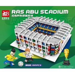 FAIR 6770 non  RAS VỀ SÂN VẬN ĐỘNG bộ đồ chơi xếp lắp ráp ghép mô hình Sports RAS ABU SCADIUM Thể Thao 1921 khối