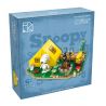 HSANHE CACO S007 non  CẮM TRẠI bộ đồ chơi xếp lắp ráp ghép mô hình Snoopy PEANUTS SNOOPY Chú Chó 318 khối