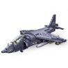 JIESTAR 61052 non  MÁY BAY CƯỜNG KÍCH AV-8 SEA HARRIER II bộ đồ chơi xếp lắp ráp ghép mô hình Frozen AV-8 II Nữ Hoàng Băng Giá 807 khối