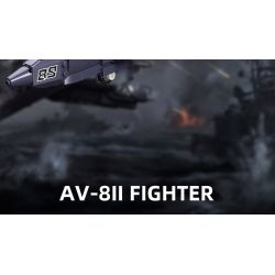 JIESTAR 61052 non  MÁY BAY CƯỜNG KÍCH AV-8 SEA HARRIER II bộ đồ chơi xếp lắp ráp ghép mô hình Frozen AV-8 II Nữ Hoàng Băng Giá 807 khối