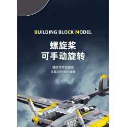 JIESTAR 61046 non  MÁY BAY CHIẾN ĐẤU P-38 tỷ lệ 1:14 bộ đồ chơi xếp lắp ráp ghép mô hình Military Army Quân Sự Bộ Đội 937 khối