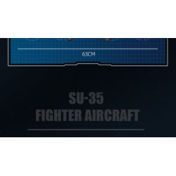 JIESTAR 61050 non  TIÊM KÍCH SU35 tỷ lệ 1:14 bộ đồ chơi xếp lắp ráp ghép mô hình Military Army SU-35 Quân Sự Bộ Đội 1530 khối