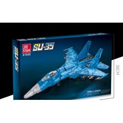 JIESTAR 61050 non  TIÊM KÍCH SU35 tỷ lệ 1:14 bộ đồ chơi xếp lắp ráp ghép mô hình Military Army SU-35 Quân Sự Bộ Đội 1530 khối