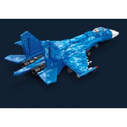 JIESTAR 61050 non  TIÊM KÍCH SU35 tỷ lệ 1:14 bộ đồ chơi xếp lắp ráp ghép mô hình Military Army SU-35 Quân Sự Bộ Đội 1530 khối