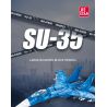 JIESTAR 61050 non  TIÊM KÍCH SU35 tỷ lệ 1:14 bộ đồ chơi xếp lắp ráp ghép mô hình Military Army SU-35 Quân Sự Bộ Đội 1530 khối