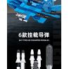 JIESTAR 61050 non  TIÊM KÍCH SU35 tỷ lệ 1:14 bộ đồ chơi xếp lắp ráp ghép mô hình Military Army SU-35 Quân Sự Bộ Đội 1530 khối