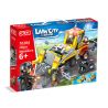 GUDI 10204 non  CHẶN XE ???I CÓ VŨ TRANG bộ đồ chơi xếp lắp ráp ghép mô hình Police LIVIN'CITY Cảnh Sát 358 khối
