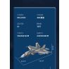 JIESTAR 61051 non  TIÊM KÍCH TÀNG HÌNH J-31 tỷ lệ 1:14 bộ đồ chơi xếp lắp ráp ghép mô hình Military Army FC-31 Quân Sự Bộ Đội 1691 khối