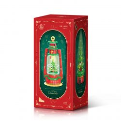 WEIGHT 6003 non  ĐÈN CẮM TRẠI GIÁNG SINH bộ đồ chơi xếp lắp ráp ghép mô hình Christmas 806 khối