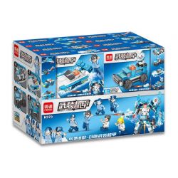 MINGDI K225 non  GIÁP VŨ TRANG 8 KIỂU bộ đồ chơi xếp lắp ráp ghép mô hình Creator Sáng Tạo 413 khối