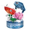PanlosBrick 656022 Panlos Brick 656022 non  CHĂM SÓC CƠ THỂ KOI bộ đồ chơi xếp lắp ráp ghép mô hình Creator CREATIVE MUSIC BOX CARP BODYGUARD Sáng Tạo 620 khối