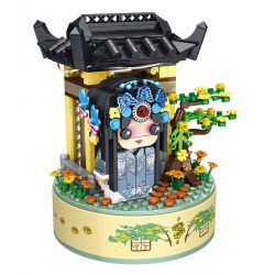 PanlosBrick 656021 Panlos Brick 656021 non  SÂN KHẤU LỚN bộ đồ chơi xếp lắp ráp ghép mô hình Creator CREATIVE MUSIC BOX BIG STAGE Sáng Tạo 631 khối
