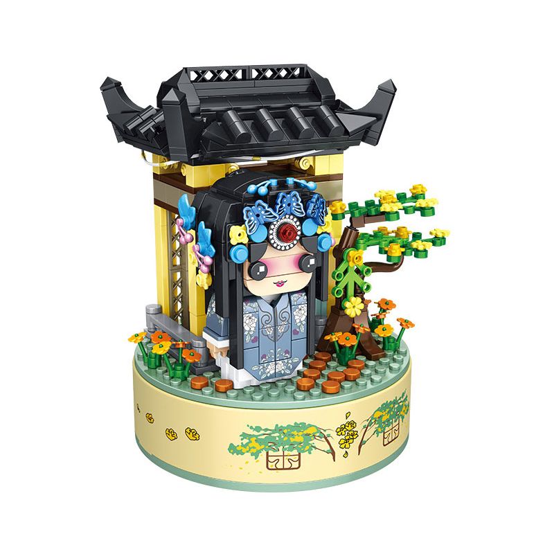 PanlosBrick 656021 Panlos Brick 656021 non  SÂN KHẤU LỚN bộ đồ chơi xếp lắp ráp ghép mô hình Creator CREATIVE MUSIC BOX BIG STAGE Sáng Tạo 631 khối
