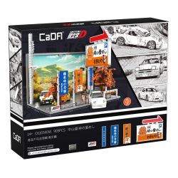 CADA DOUBLEE C61034 61034 non  ĐIỂM DỪNG NAKASENDO KAMAMESHI TẠI ĐÈO bộ đồ chơi xếp lắp ráp ghép mô hình Creator Sáng Tạo 910 khối
