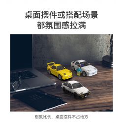 CADA DOUBLEE C55018 55018 non  CỬA HÀNG ĐẬU PHỤ FUJIWARA TAKUMI TOYOTA AE86 TRUENO bộ đồ chơi xếp lắp ráp ghép mô hình Creator Sáng Tạo