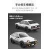 CADA DOUBLEE C55018 55018 non  CỬA HÀNG ĐẬU PHỤ FUJIWARA TAKUMI TOYOTA AE86 TRUENO bộ đồ chơi xếp lắp ráp ghép mô hình Creator Sáng Tạo