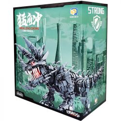 INSPIRE QD66003 66003 non  TRICERATOPS CƠ HỌC HORN RUSH bộ đồ chơi xếp lắp ráp ghép mô hình STRONG