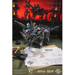 INSPIRE QD66003 66003 non  TRICERATOPS CƠ HỌC HORN RUSH bộ đồ chơi xếp lắp ráp ghép mô hình STRONG