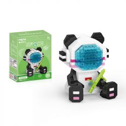 MOYU BLOCK MY95050 95050 non  PHI HÀNH GIA GẤU TRÚC bộ đồ chơi xếp lắp ráp ghép mô hình 363 khối