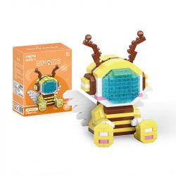 MOYU BLOCK MY95042 95042 non  CON ONG NHỎ bộ đồ chơi xếp lắp ráp ghép mô hình 383 khối