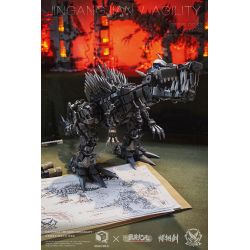 INSPIRE QD66002 66002 non  CINDERSTEEL SWORD CƠ KHÍ SPINOSAURUS bộ đồ chơi xếp lắp ráp ghép mô hình AGILITY