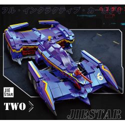 JIESTAR 92030 non  CÔNG THỨC THÔNG MINH CAO GPX THẾ KỶ MỚI SIN ZARD NP-1 ALZATE PHIL bộ đồ chơi xếp lắp ráp ghép mô hình 755 khối